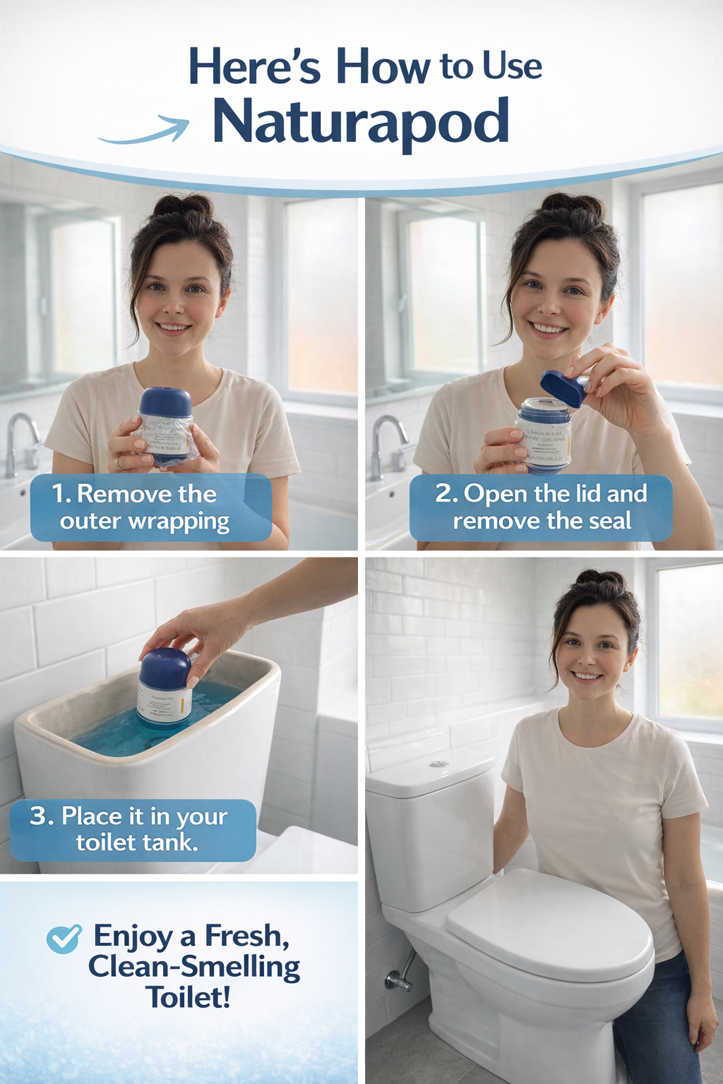 Naturapod Automatic Toilet Cleaner