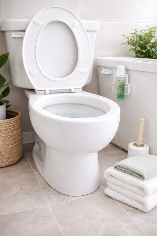 How to Prevent Toilet Ring Buildup (Without Scrubbing Every Week)