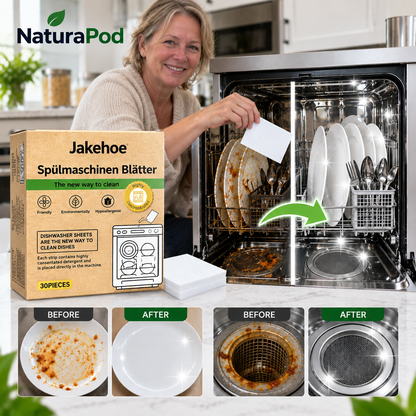 NaturaPod Dishwasher Cleaning Sheets