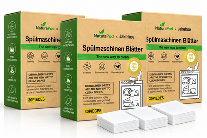 NaturaPod Dishwasher Cleaning Sheets